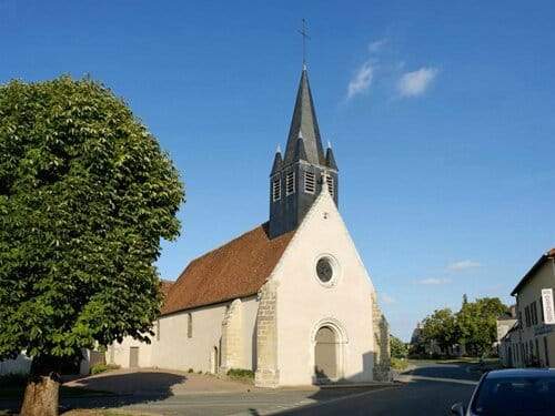 Eglise à Paudy (Eglise Saint Martin)