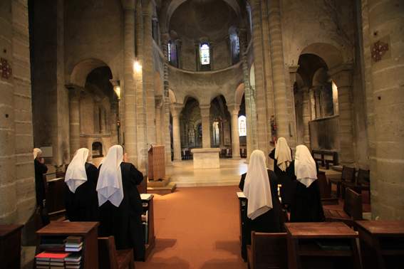 Église Abbaye Saint Vincent (Bénédictines)