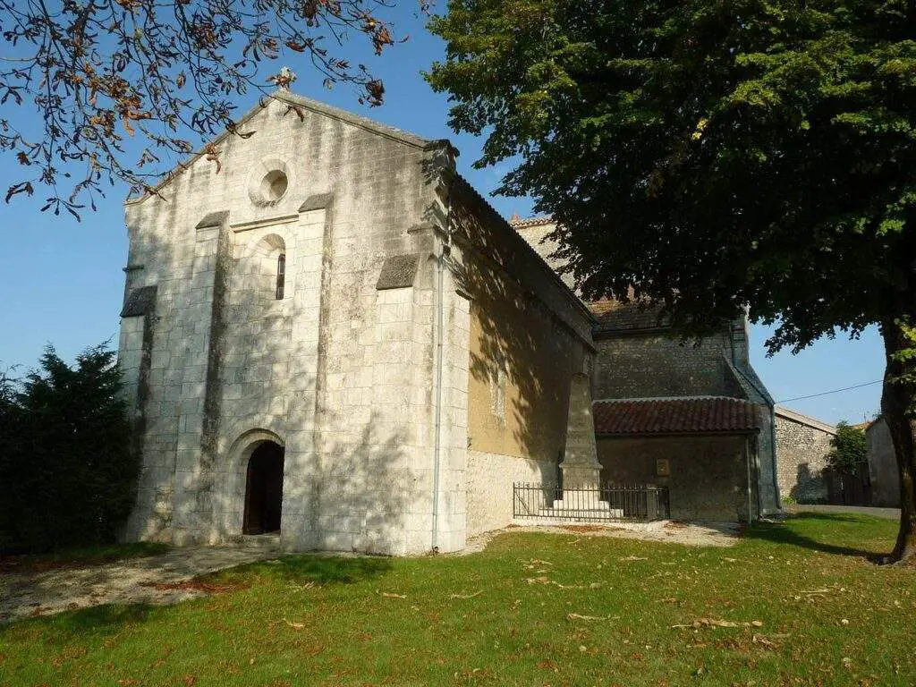 Église Aubeville: Saint-cybard