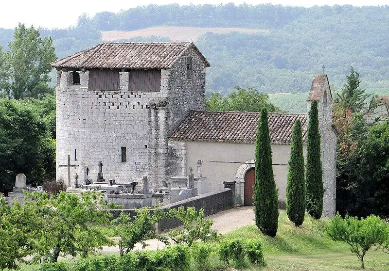 Église Cazes-mondenard- Bruyeres