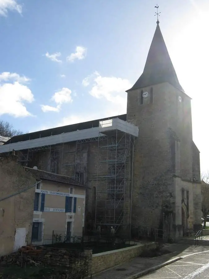Église Celle-levescault (Saint-etienne)