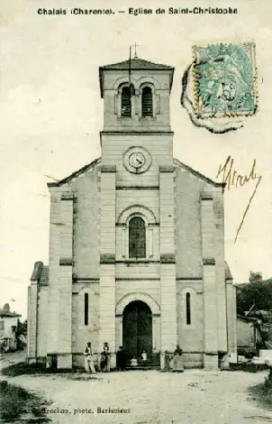 Église Chalais: St-christophe