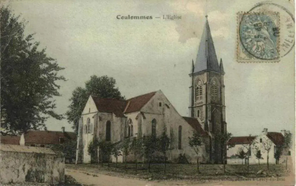 Église Coulommes Saint Laurent