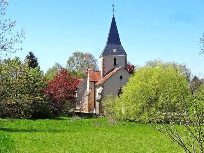 Église Courcelles Les Semur Saint Martin