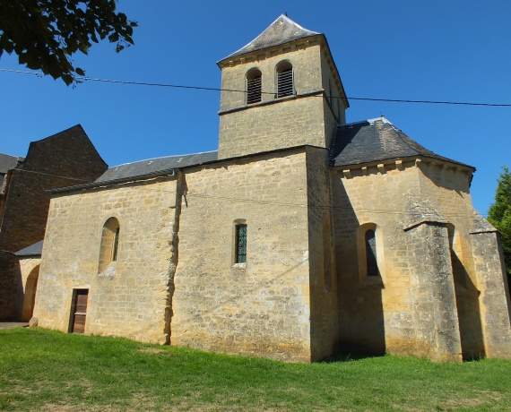Église Masclat (Saint Hilaire)