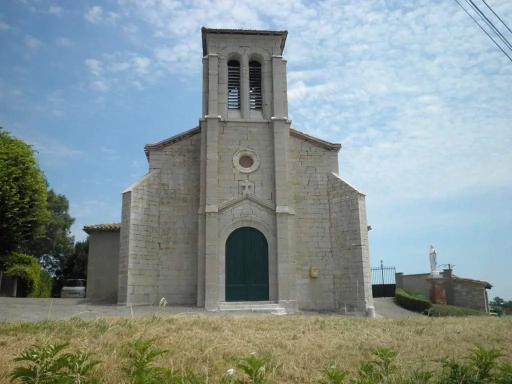 Église Montalzat-castanède