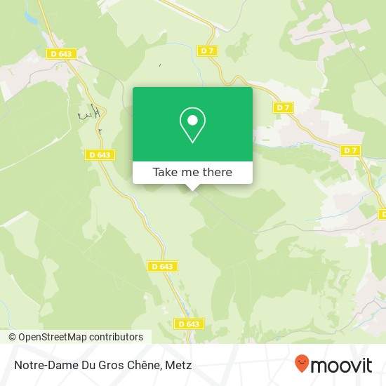 Église Notre Dame Du Gros Chêne