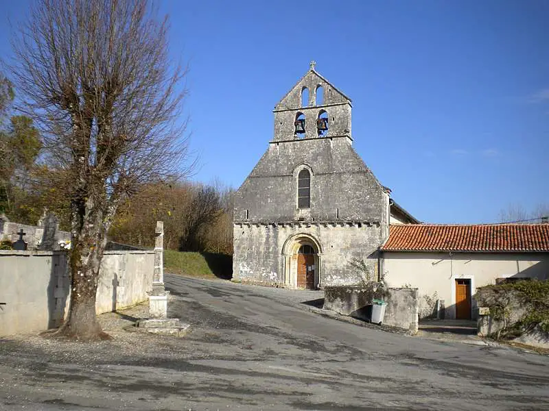 Église Pougné : Saint-martial