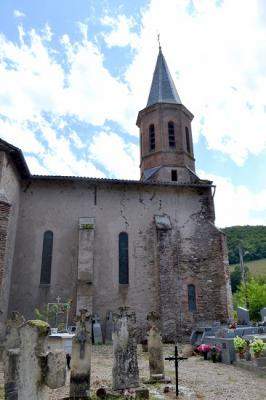 Église Saint Barthélémy à Fabas