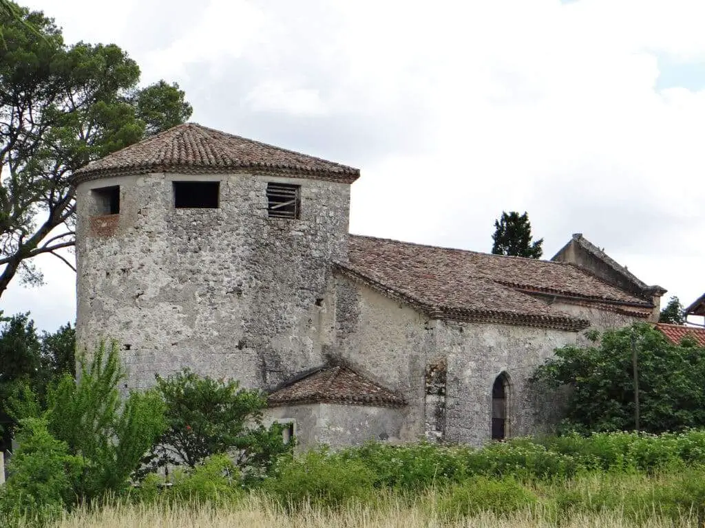 Église Saint Caprais À Marcoux