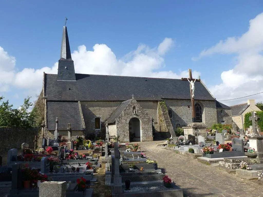 Église Saint-goal (Locoal)