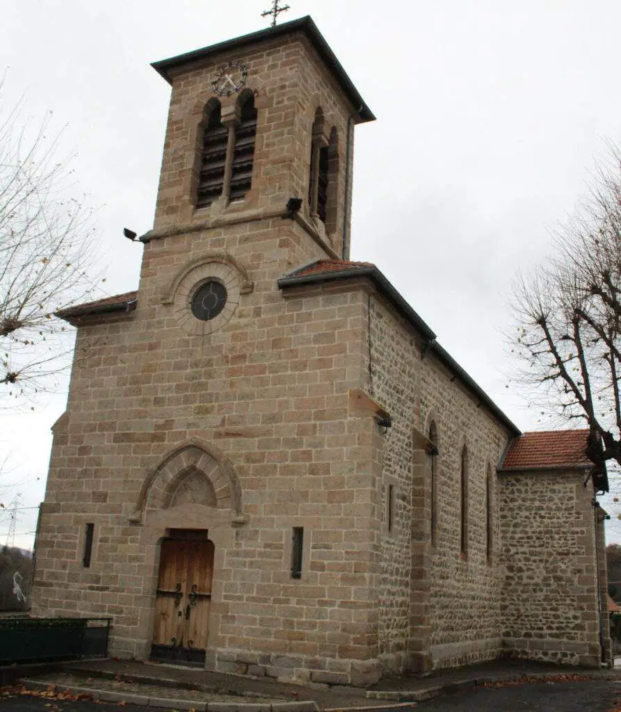 Église Saint Jean Baptiste À Chazeau