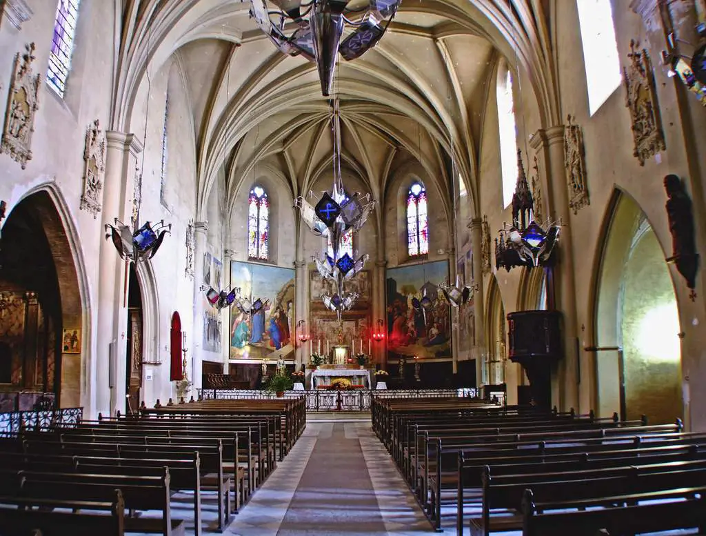 Église Saint Jean Baptiste À Le Villaret
