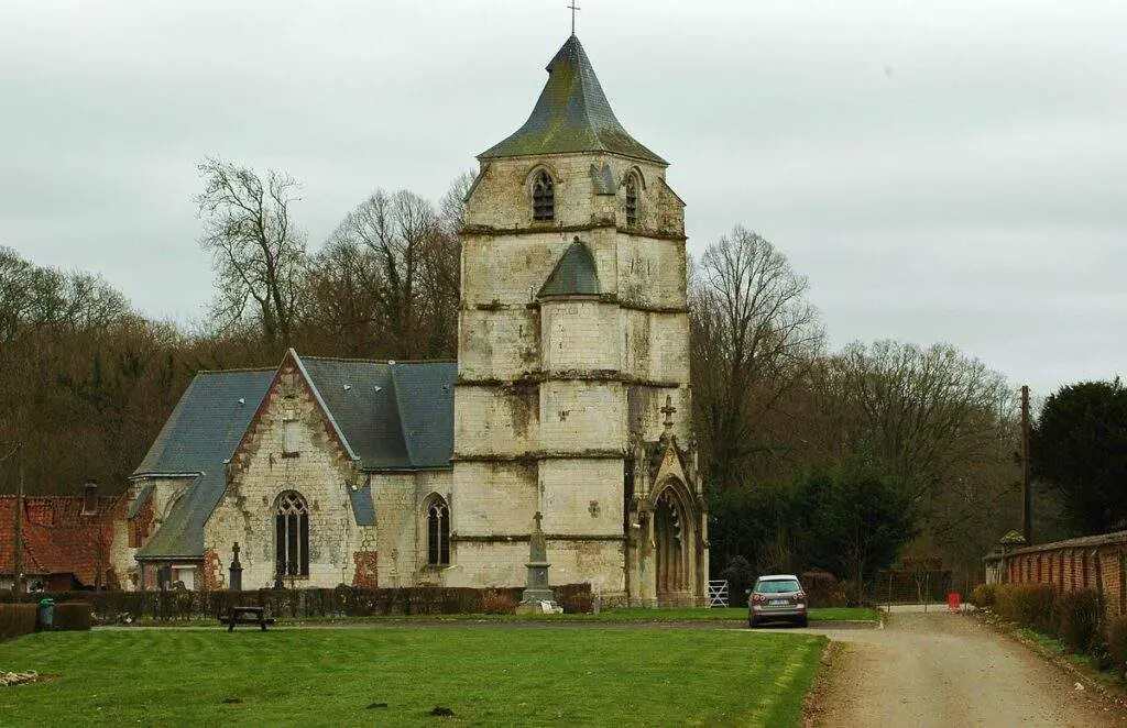 Église Saint Léonard (Haucourt)