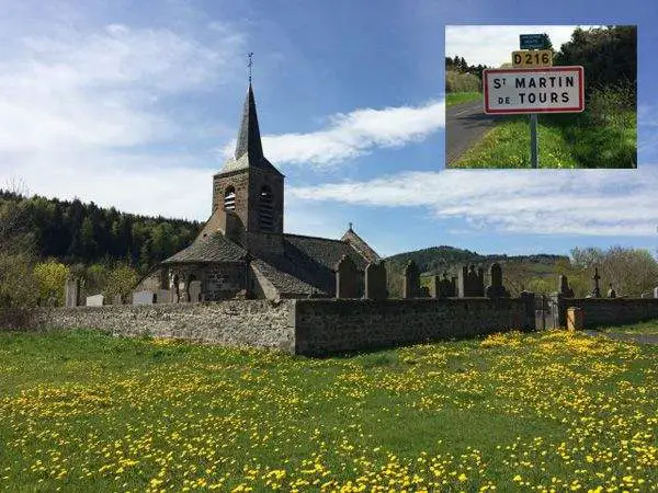 Église Saint Martin de Tours à Rochefort Montagne