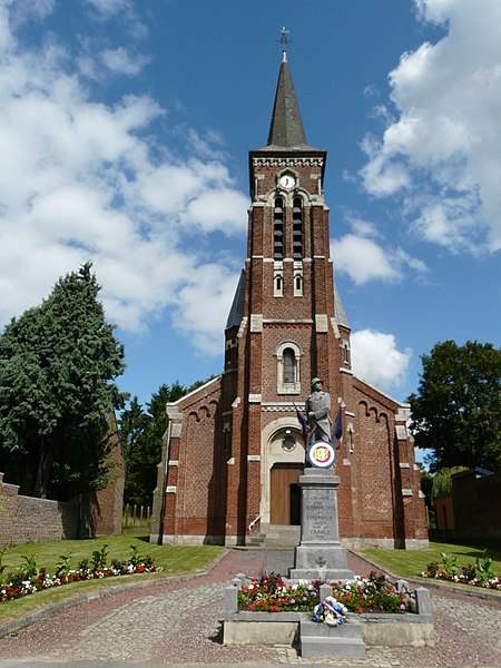 Église Séranvillers Forenville (Saint Martin)