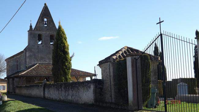Eglise Ste Radegonde (Ou St Cyr) (St Cricq)